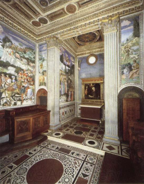 Benozzo Gozzoli Interior of Medici Family Norge oil painting art